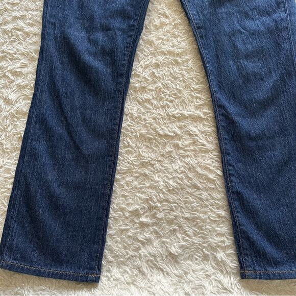 Triarchy High-Rise Straight Leg Jeans Dark Wash Size 28 EUC - Picture 3 of 8